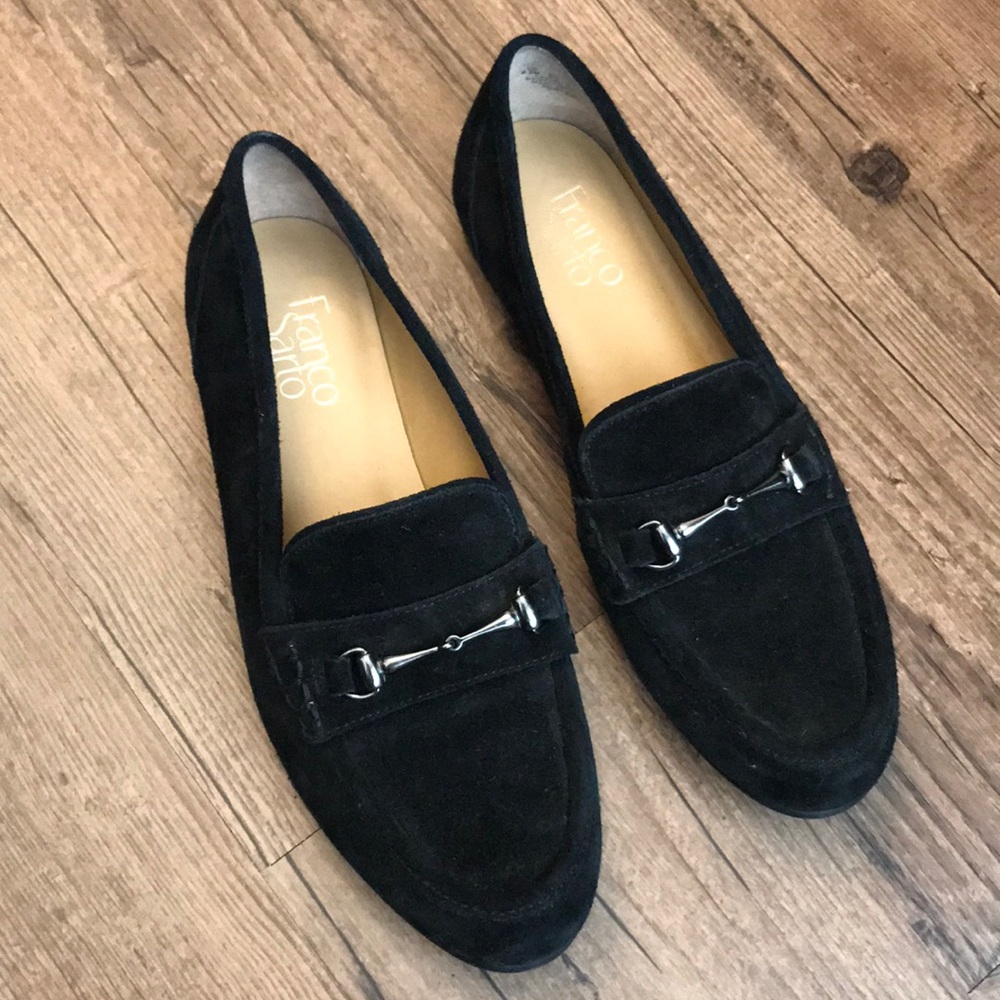 Franco sarto.Suede loafers